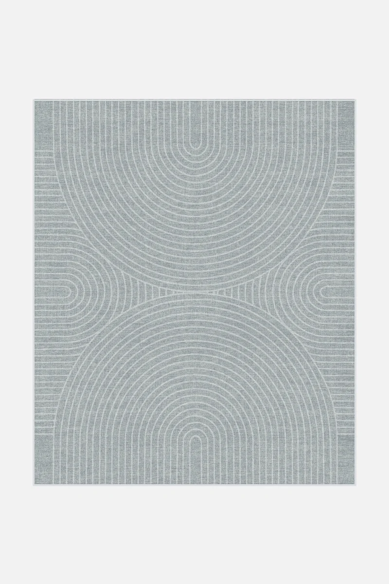 Zen Grau Teppich