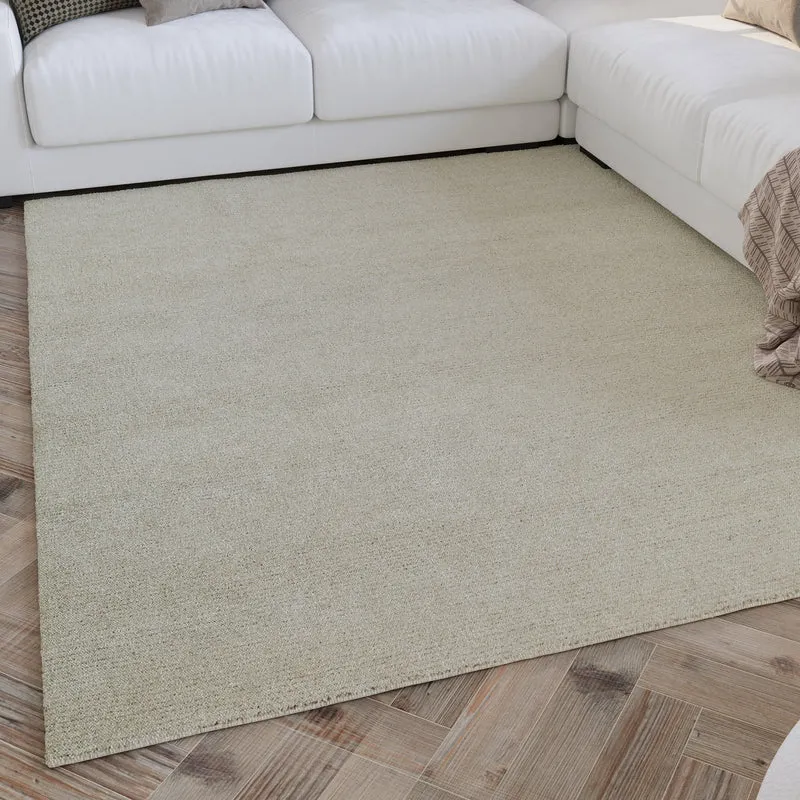 Kurzflor Teppich Creme Weiß "Hamptons THIRTYTWO" WECONhome