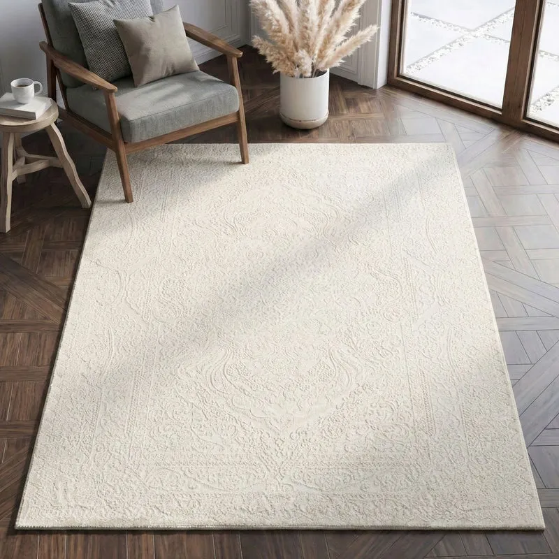 Teppich Wohnzimmer Teppich Schlafzimmer, Flur, Küche Kurzflor Orient Design Vintage Hoch-Tief-Effekt Modern 3D Weich