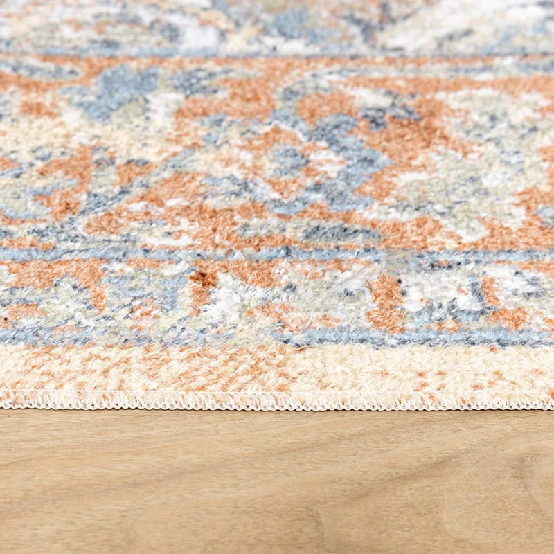 Waschbarer Teppich - Nova Medaillon Terra