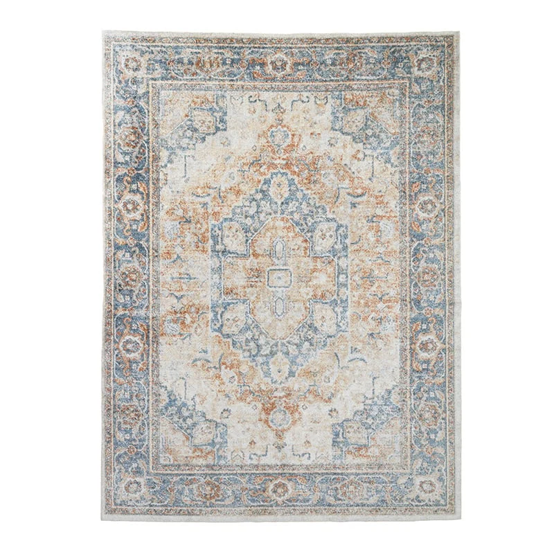 Waschbarer Teppich - Nova Medaillon Bunt