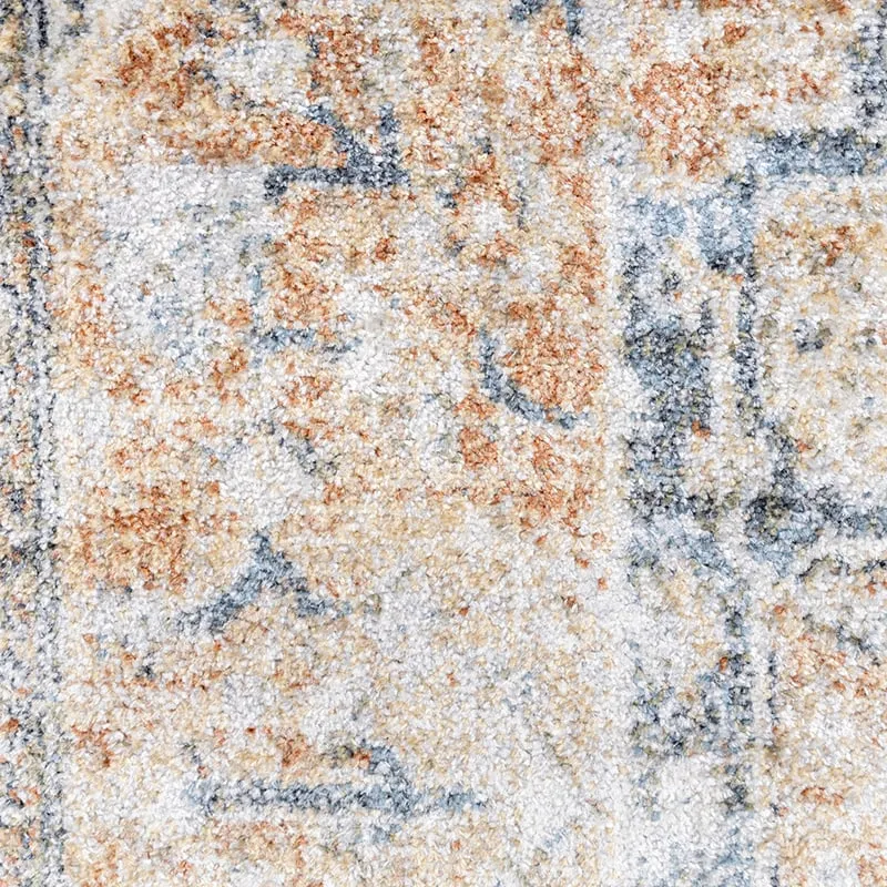 Waschbarer Teppich - Nova Medaillon Bunt
