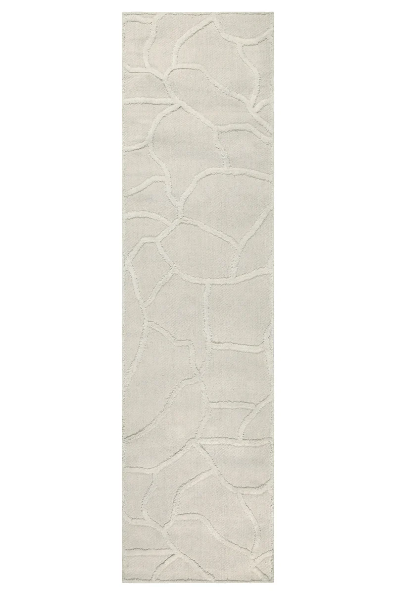 Kurzflor Teppich Creme Weiß "Hamptons TWENTYSIX" WECONhome