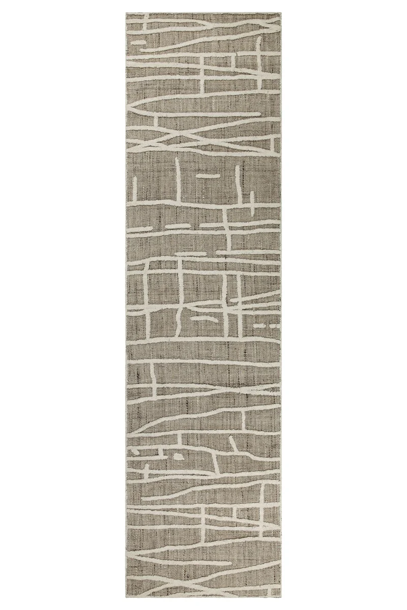 Kurzflor Teppich Taupe meliert "Hamptons TWENTYFIVE" WECONhome
