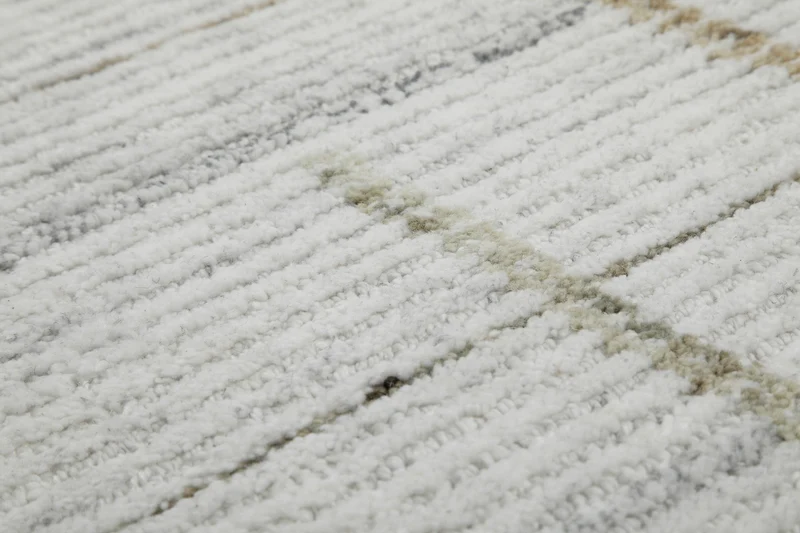 Kurzflor Teppich Rund Perl Weiß "Hamptons TWENTYTWO" WECONhome