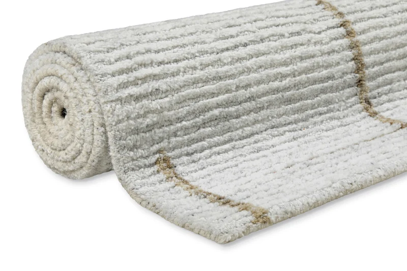 Kurzflor Teppich Perl Weiß "Hamptons TWENTYTWO" WECONhome