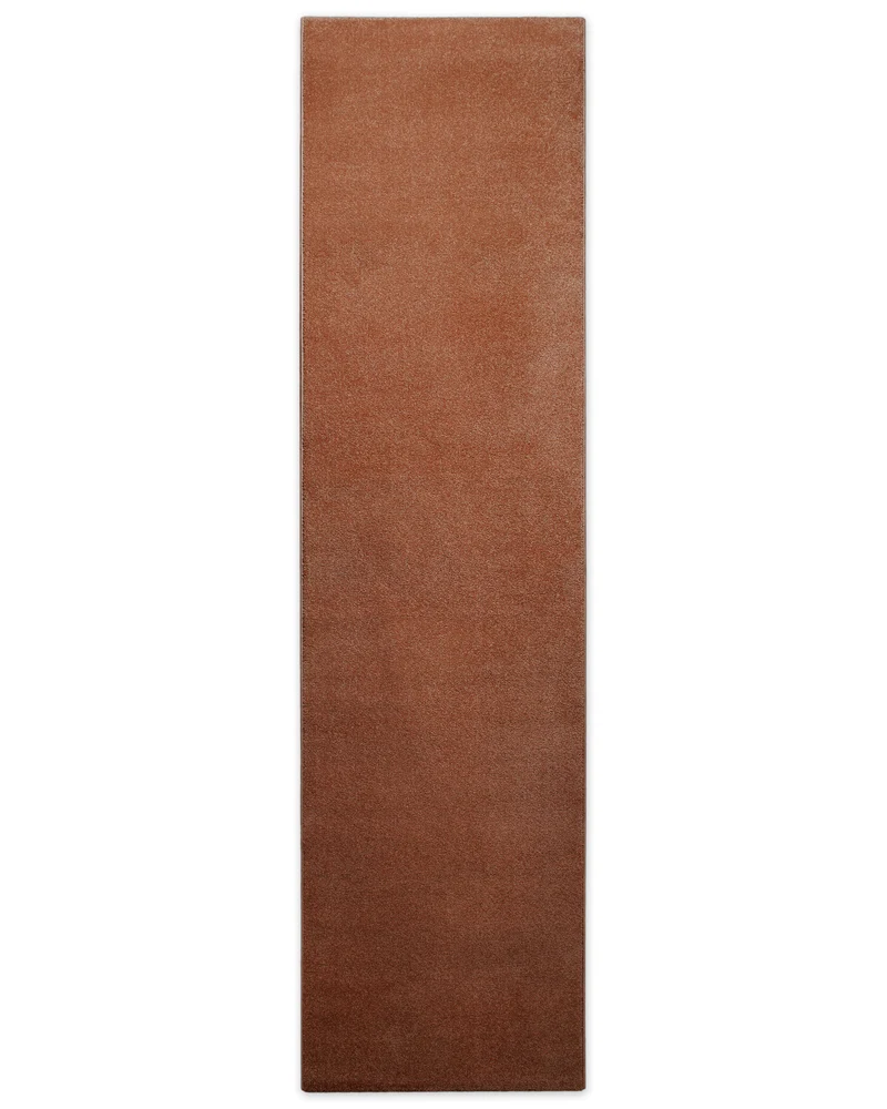 Kurzflorteppich Ziegel Rot "Montepulciano" Homie Living