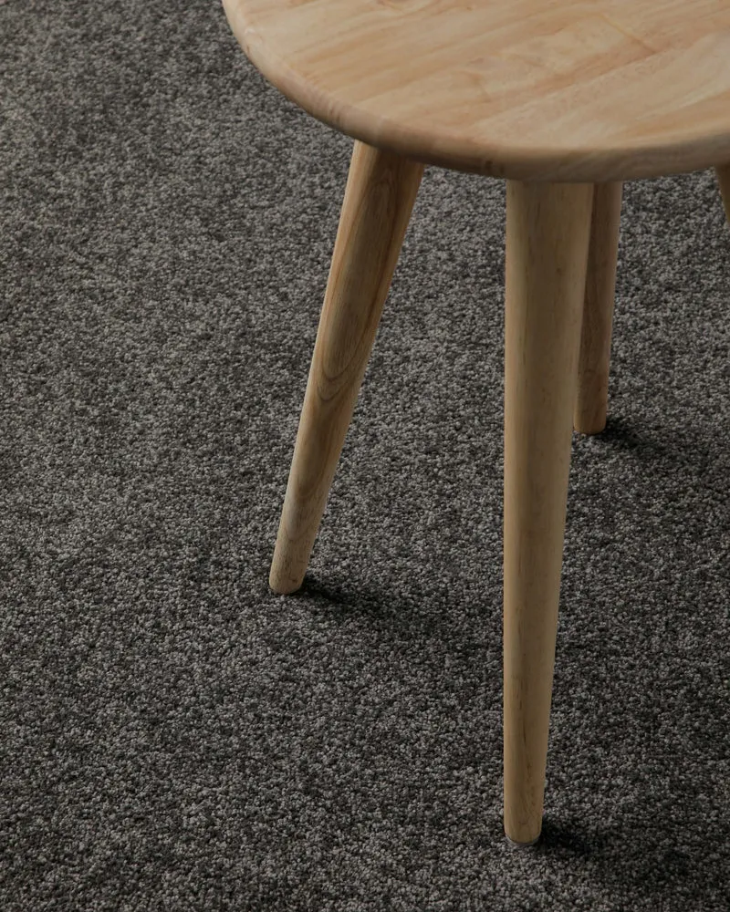 Kurzflorteppich Anthrazit grau "Freja" WECONhome Basics