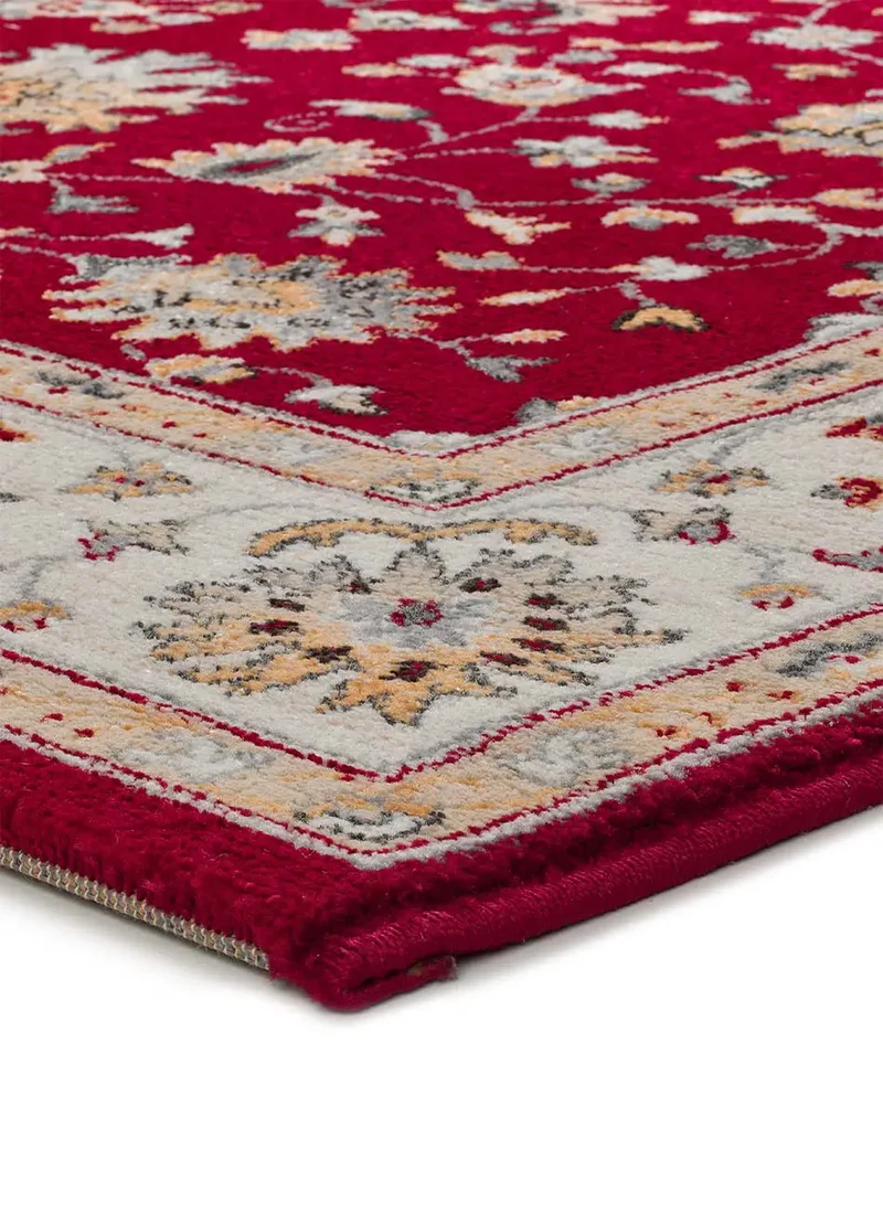 Alfombra pasillera vintage Classic 12505 Rojo