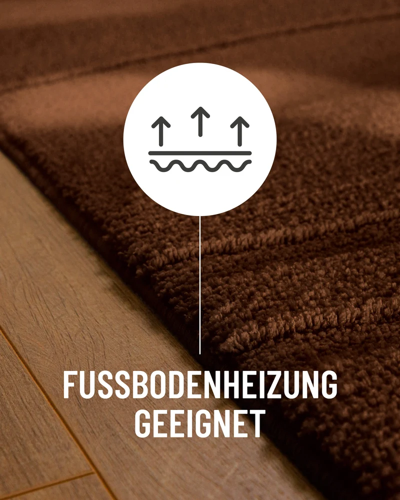 Badteppich Nuss Braun "Marc" WECONhome