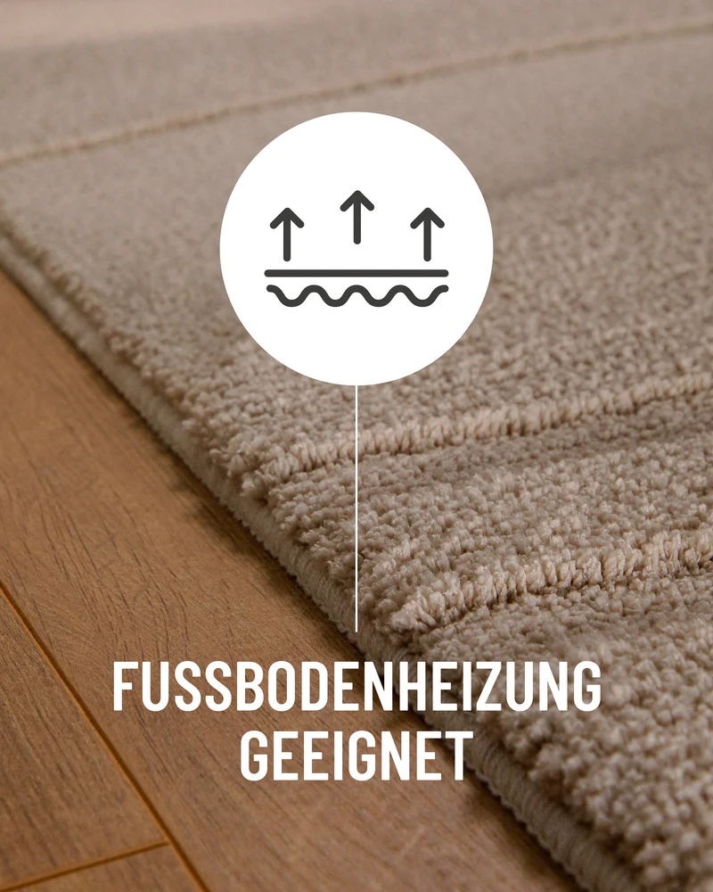 Badteppich Sand Beige "Marc" WECONhome
