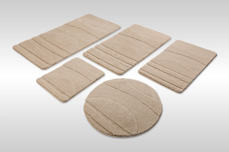 Badteppich Sand Beige "Marc" WECONhome