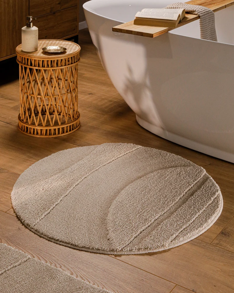 Badteppich Sand Beige "Marc" WECONhome