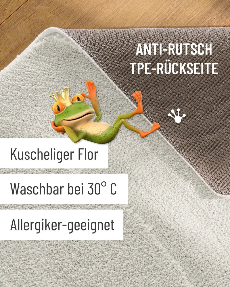 Badteppich Weiß "Marc" WECONhome