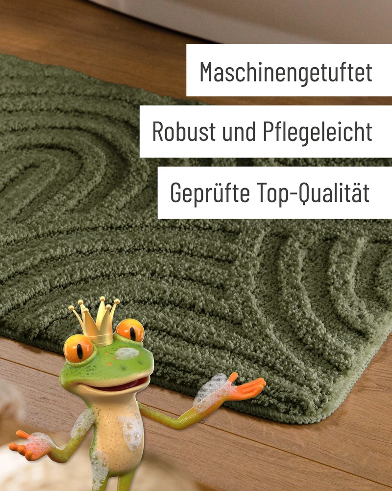Badteppich Kiefer Grün "Fiete" WECONhome