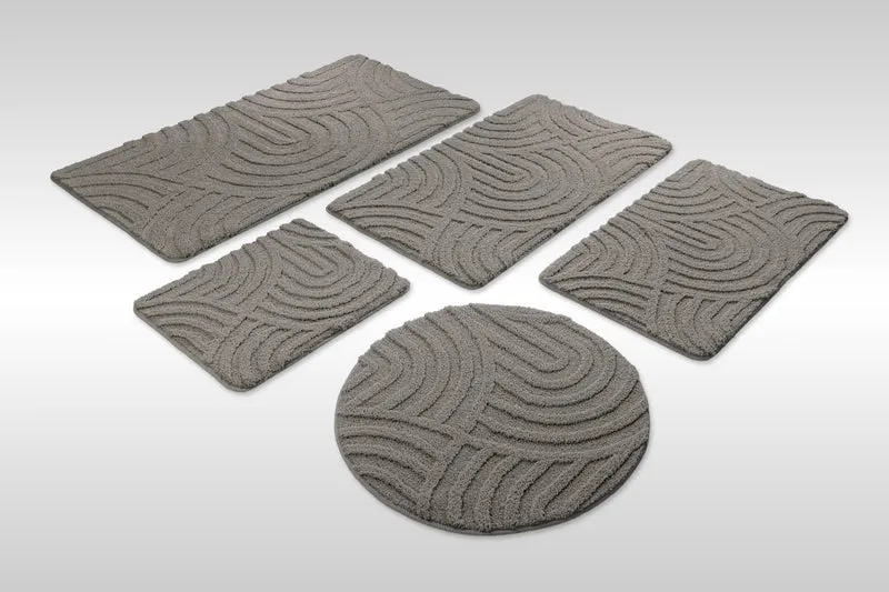 Badteppich Basalt Grau "Fiete" WECONhome