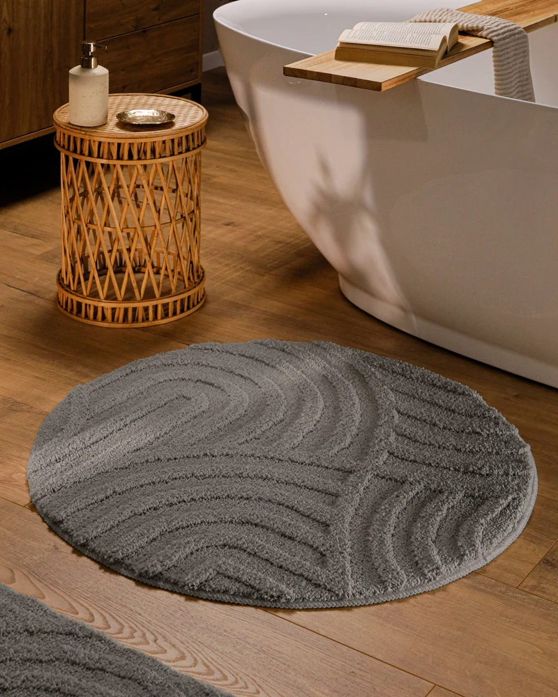 Badteppich Basalt Grau "Fiete" WECONhome