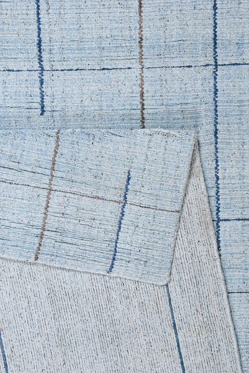 Kurzflor Teppich Licht Blau "Milly" WECONhome