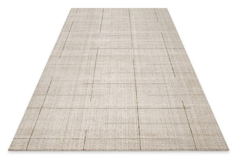 Kurzflor Teppich Greige "Milly" WECONhome