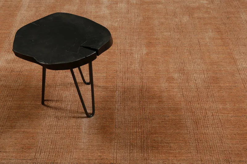Kurzflor Teppich Kupfer Braun "Seattle" WECONhome