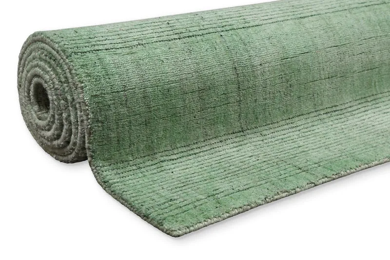 Kurzflor Teppich Blass Grün "Seattle" WECONhome