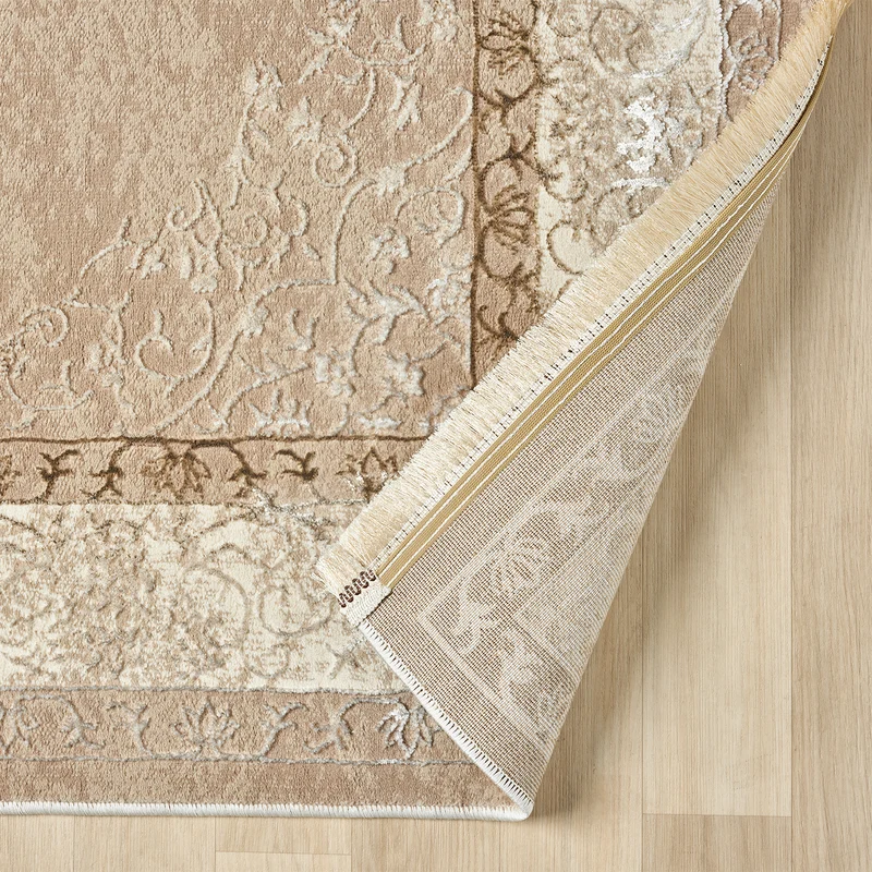 Teppich Klassisch Modern mit Ornament-Muster Orient Läufer Für Fußbodenheizung geeignet