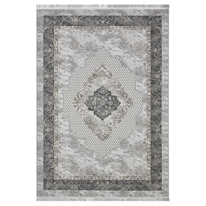 Teppich Klassisch Modern mit Ornament-Muster Orient Läufer Für Fußbodenheizung geeignet