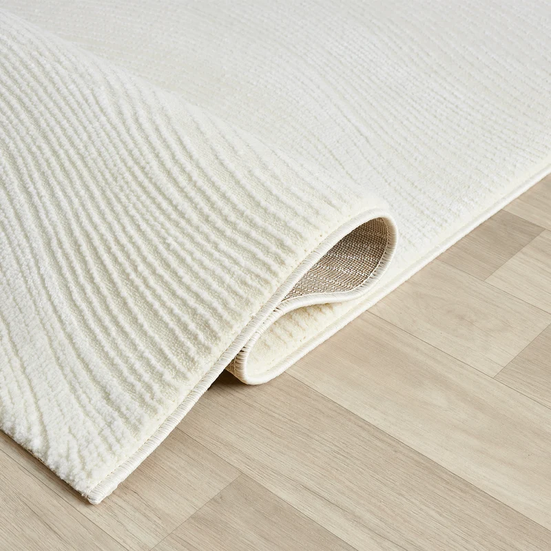 Teppich Wohnzimmer Schlafzimmer Geometrische Wellen Modern | Qualitativ Hochwertig |