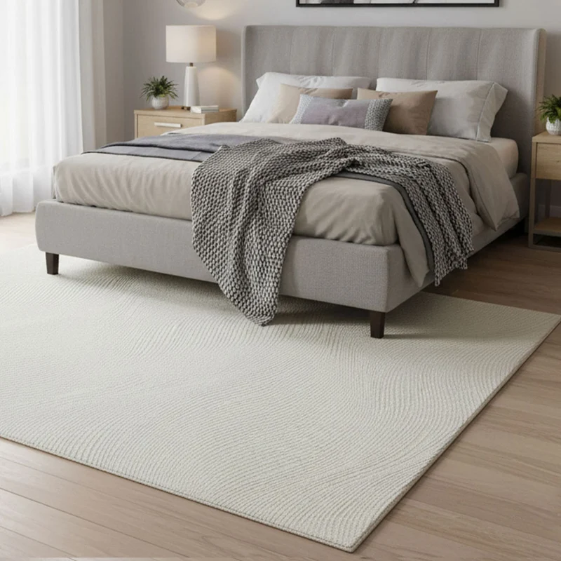 Teppich Wohnzimmer Schlafzimmer Geometrische Wellen Modern | Qualitativ Hochwertig |