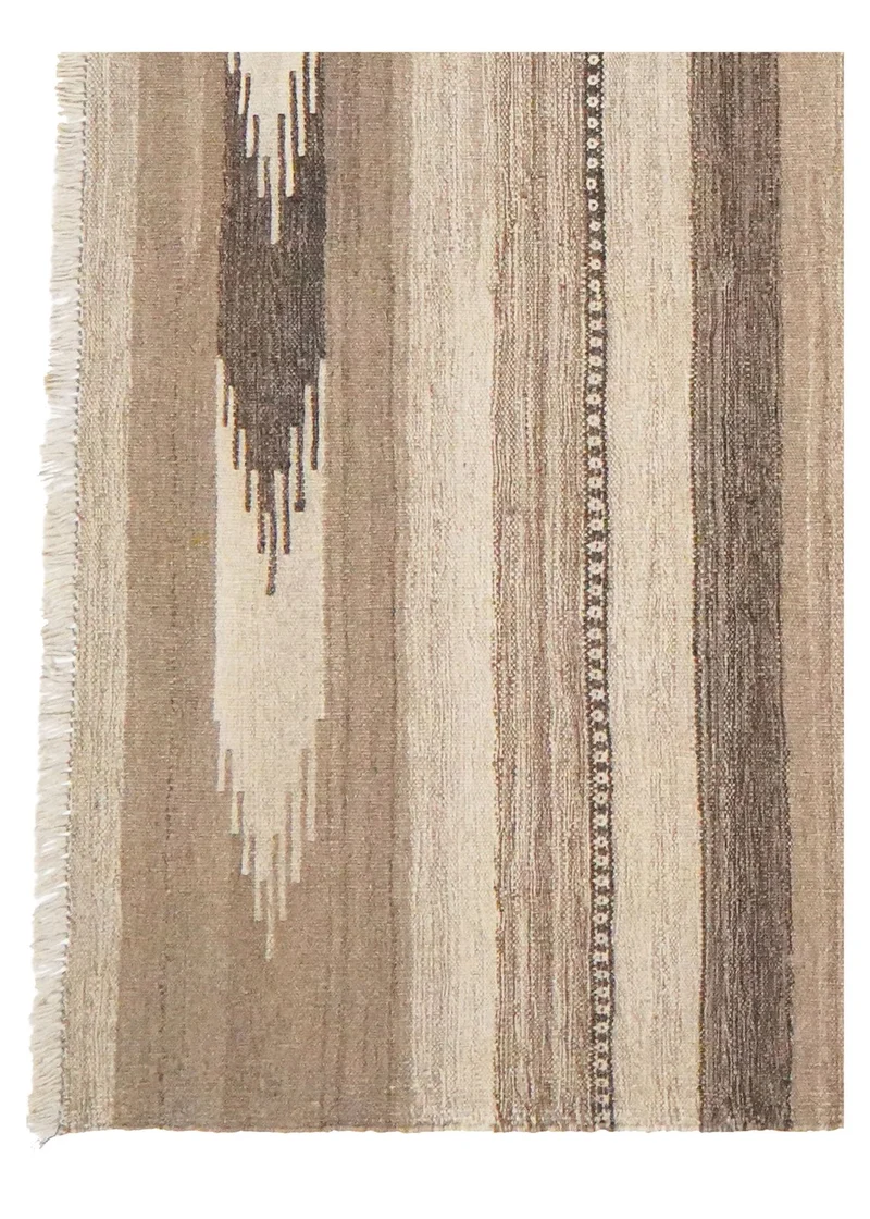 Kelim Gashgai · Handgewebt – Braun, 291x198 cm