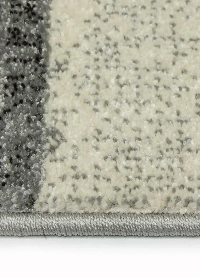 Alfombra geométrica Amber 12006 Gris