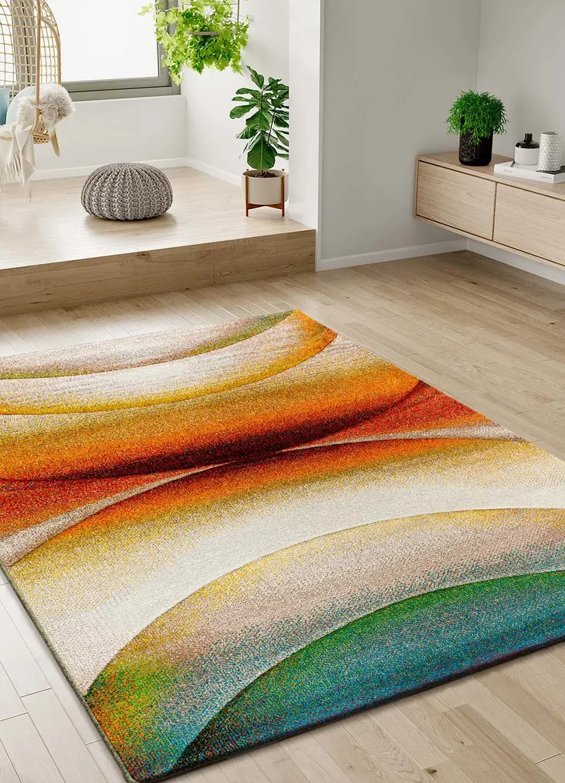 Alfombra abstracta Libet 40400 Multicolor