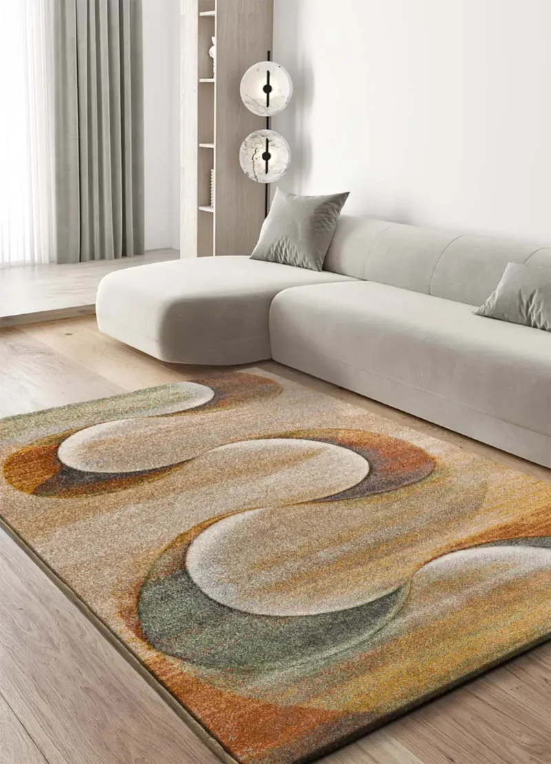 Alfombra abstracta Libet 40399 Multicolor