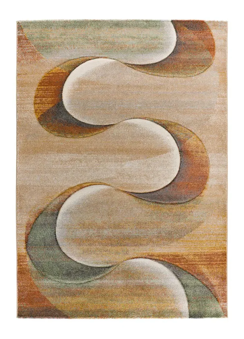 Alfombra abstracta Libet 40399 Multicolor