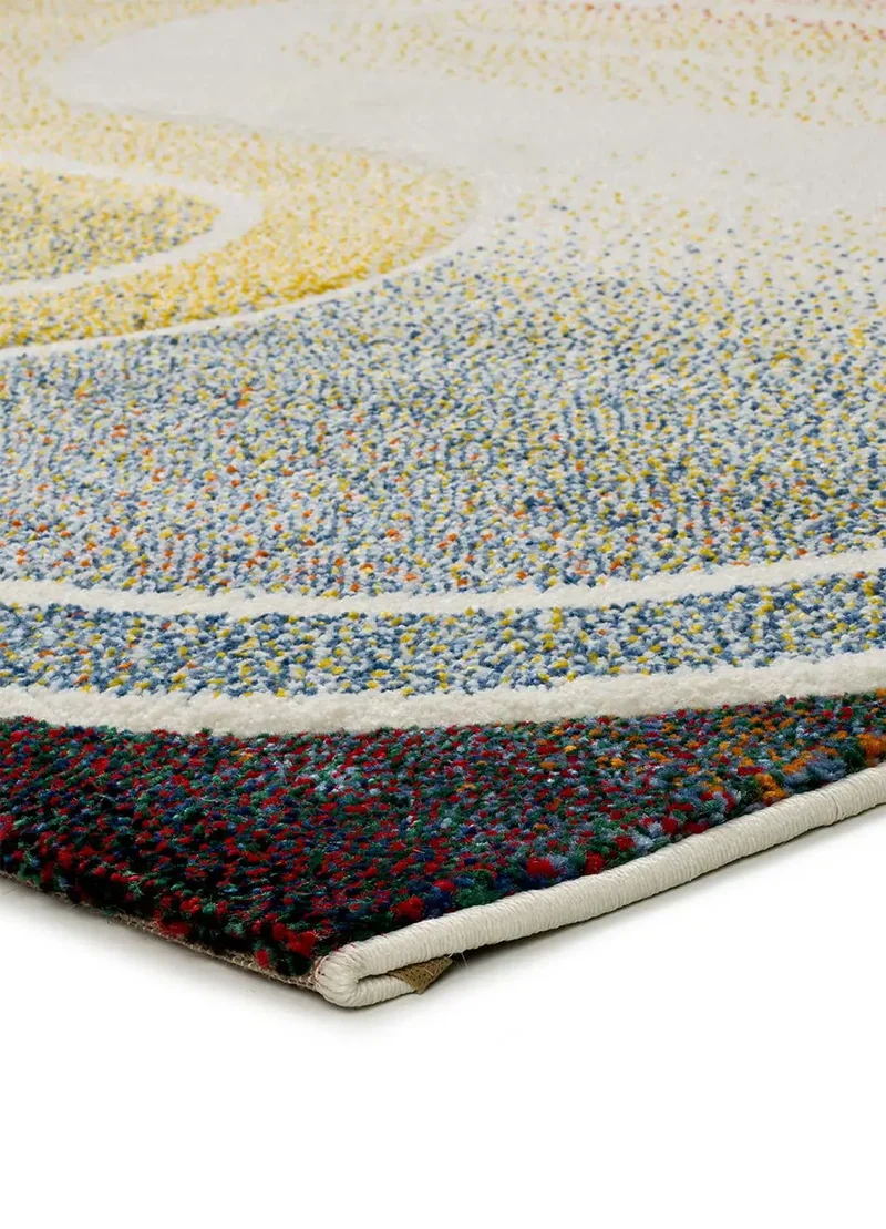 Alfombra geométrica Sybil 40408 Multicolor