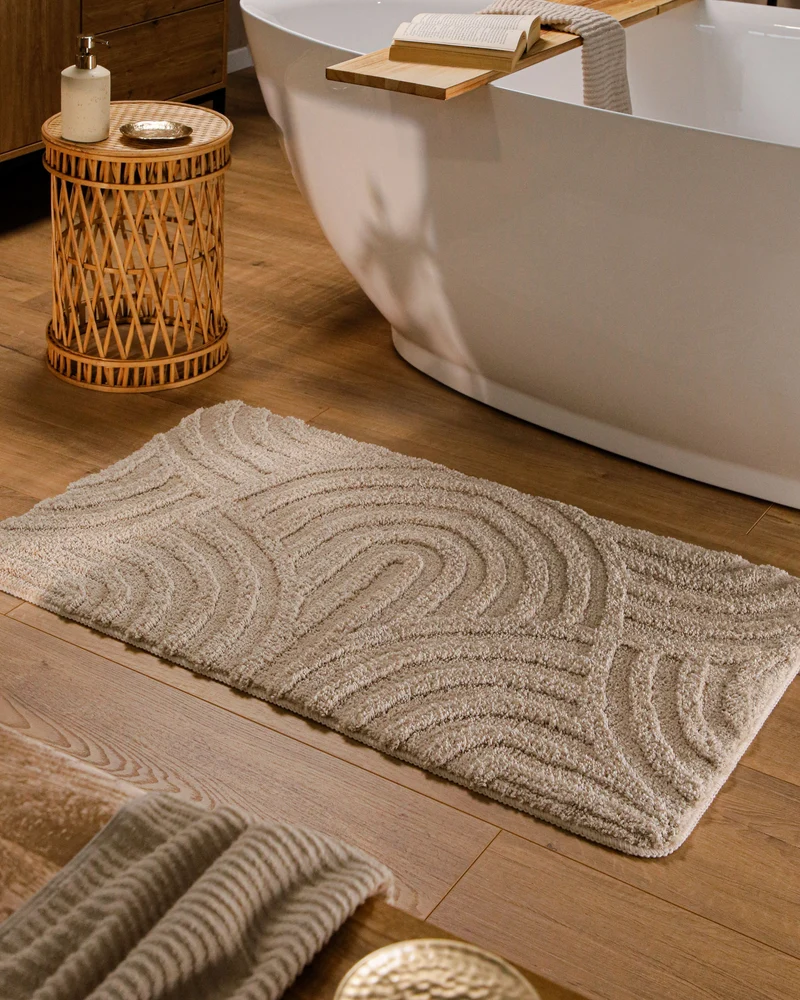 Badteppich Sand Beige "Fiete" WECONhome