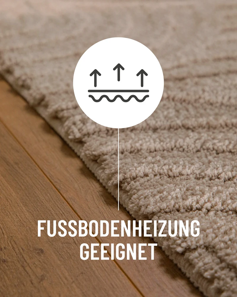 Badteppich Sand Beige "Fiete" WECONhome