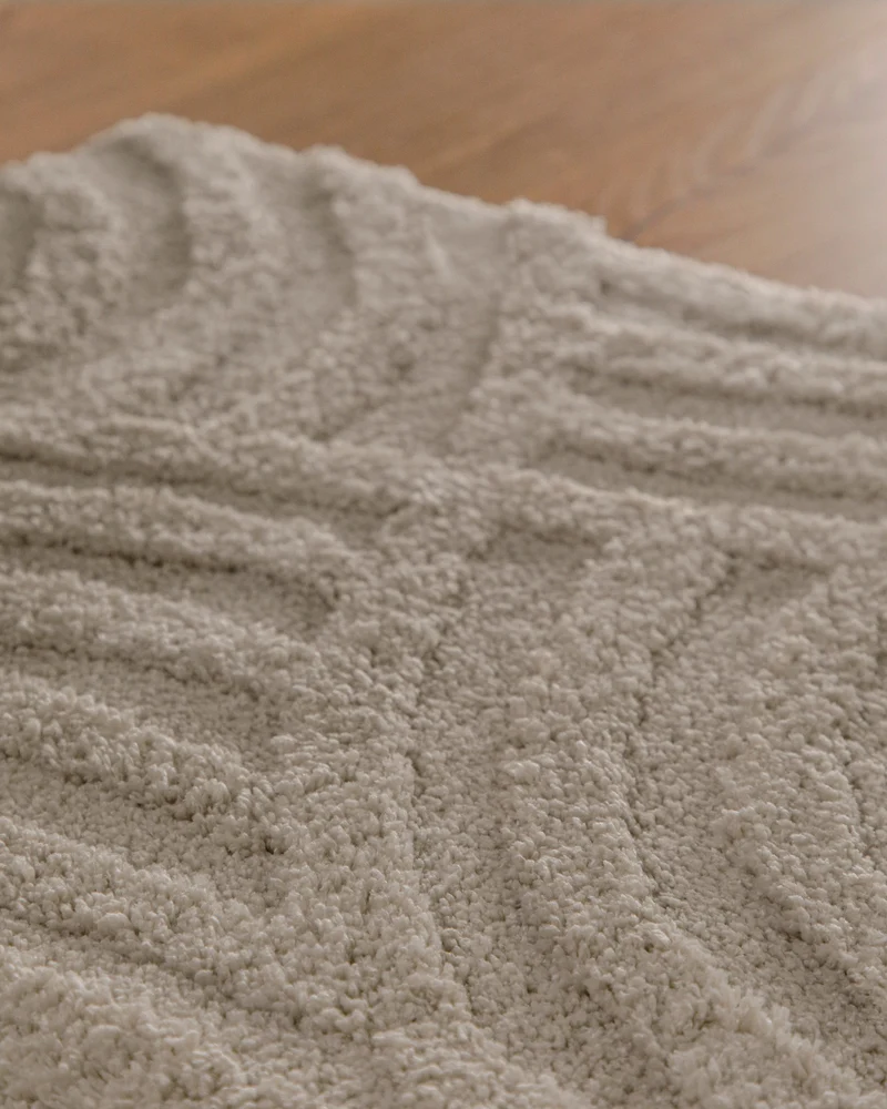 Badteppich Seiden Grau "Fiete" WECONhome