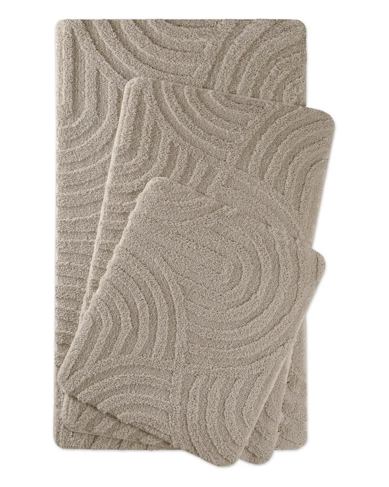 Badteppich Seiden Grau "Fiete" WECONhome