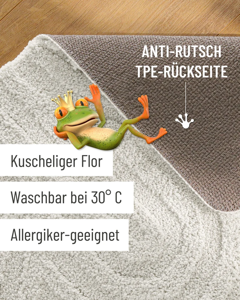 Badteppich Weiß "Fiete" WECONhome