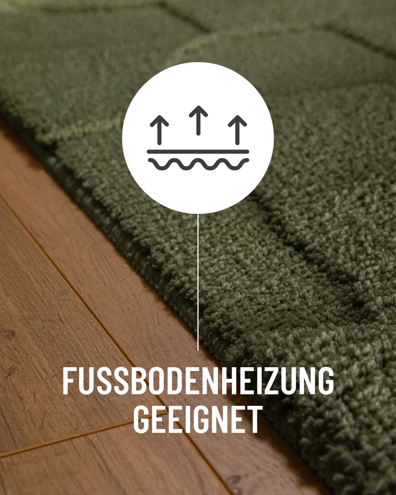 Badteppich Kiefer Grün "Davie" WECONhome