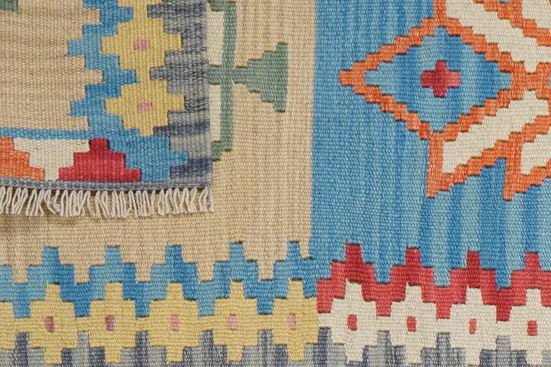Kelim Gashgai · Handgewebt – Bunt, 188x58 cm