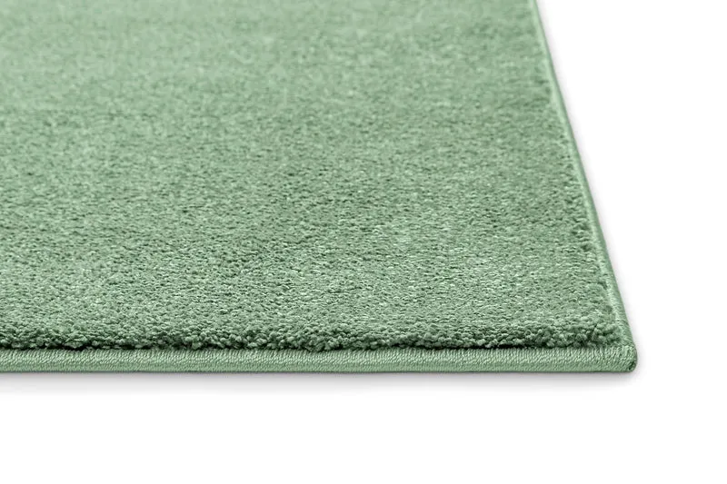Teppich Mint Grün Kurzflor "Lotta" WECONhome Basics