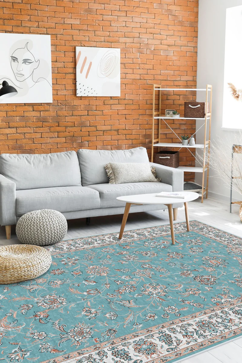 Selia Aqua Teppich