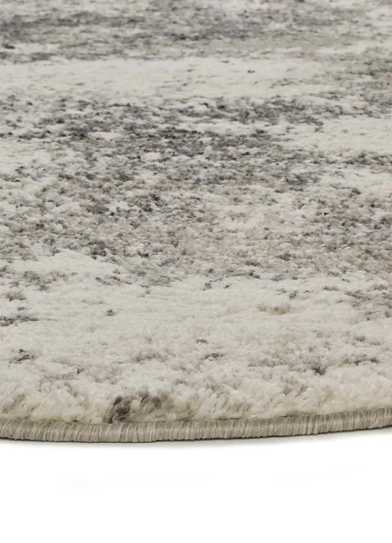 Alfombra abstracta con forma Reflex Piedra 642 Sh Gris