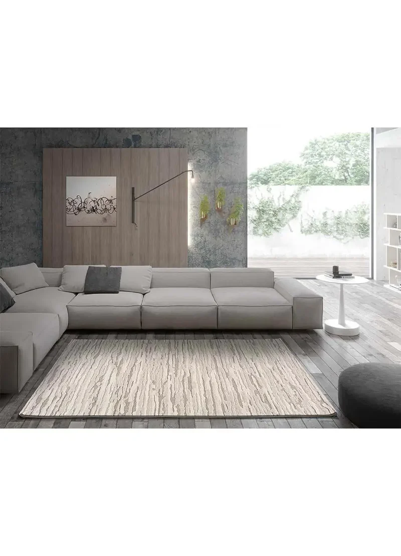 Alfombra abstracta estilo escandinavo Yen 59617 Beige
