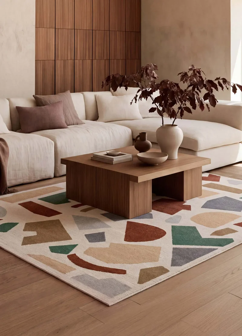 Alfombra geométrica Beruti 12926 Multicolor
