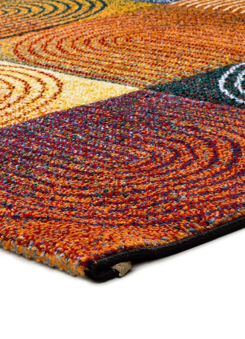 Alfombra geométrica Sybil 40407 Multicolor
