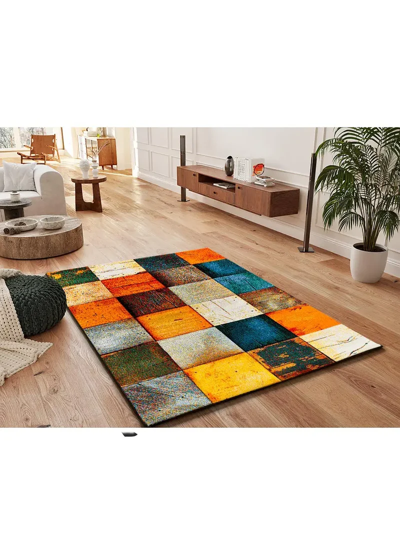 Alfombra geométrica Sybil 40406 Multicolor