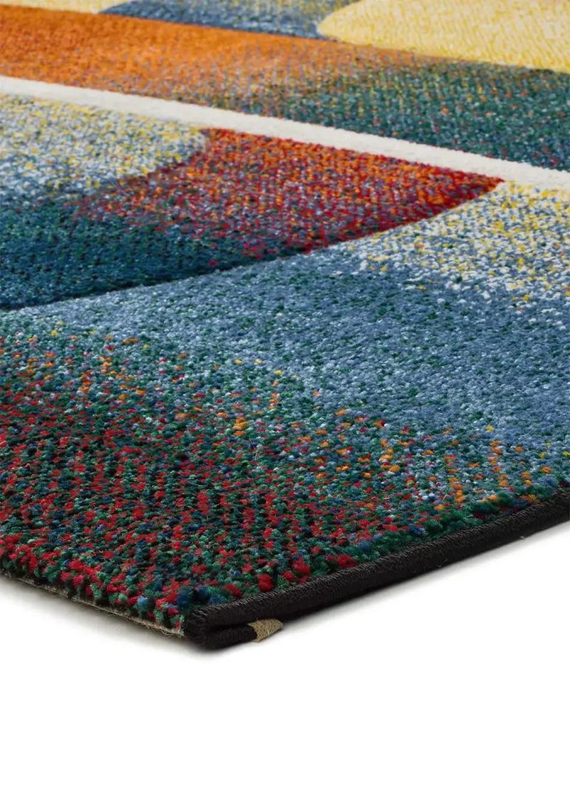 Alfombra geométrica Sybil 40405 Multicolor